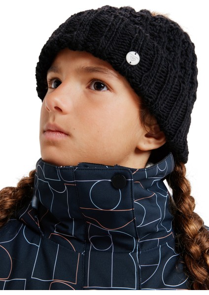 Siyah Kız Çocuk Kayak Montu ERGTJ03199-ROXY Jetty Gırl Jk modelleri