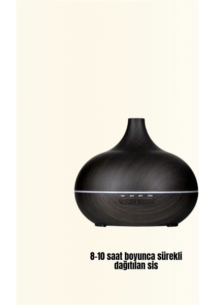 550 ml Ultrasonik Yağ Difüzörü ve Soğuk Buhar Nemlendirici fiyatları