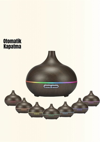 550 ml Kapasiteli Ultrasonik Difüzör – Yağsız Nemlendirici Kullanımıyla Uyumlu fırsatları