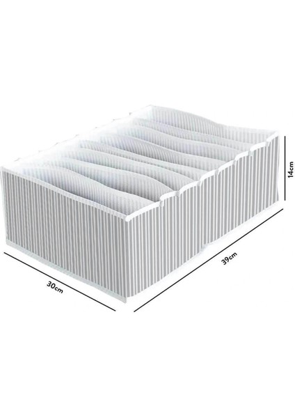 8 Bölmeli Xl Pratik Bölmeli Çekmece Düzenleyici Organizer(Iç Çamaşırı Kravat Çorap Düzenleyici) modelleri