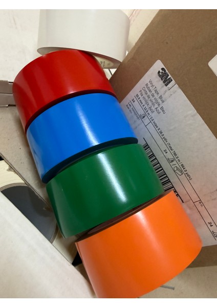 Vinyl Tape 471 Renkli Zemin ve Işaretleme Bandı (Ithal Ürün)