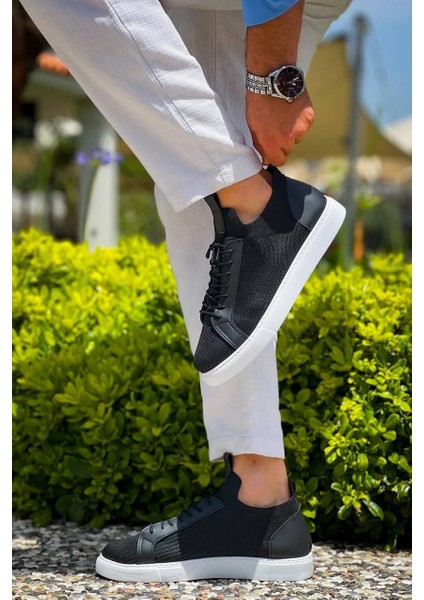 Xmpdby KB-112 Kuback Siyah Triko Bağcıklı Günlük Erkek Ayakkabı (Numara: 42) indirimleri
