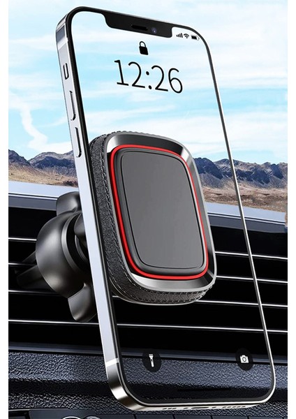 Tüm Telefonlara Uyumlu Oto Telefon Tutucu 360 D Mıknatıslı Araç Içi Tutacağı Klima Izgarasına Uygun indirimleri
