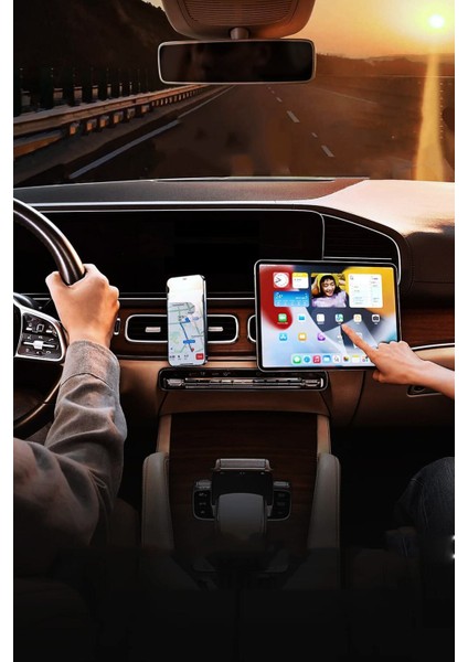 Tüm Telefonlara Uyumlu Oto Telefon Tutucu 360 D Mıknatıslı Araç Içi Tutacağı Klima Izgarasına Uygun