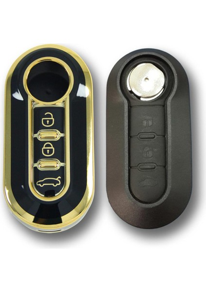 Peugeot 307 Citroen C8 3 Buton Sustalı Siyah Oto Anahtar Kumanda Kabı Kılıfı Oto Anahtarlık modelleri