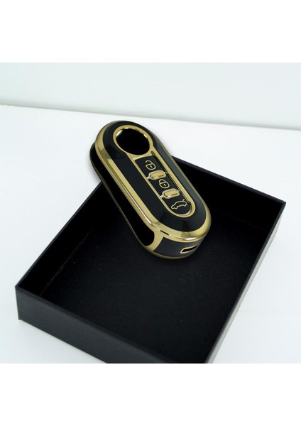 Peugeot 307 Citroen C8 3 Buton Sustalı Siyah Oto Anahtar Kumanda Kabı Kılıfı Oto Anahtarlık