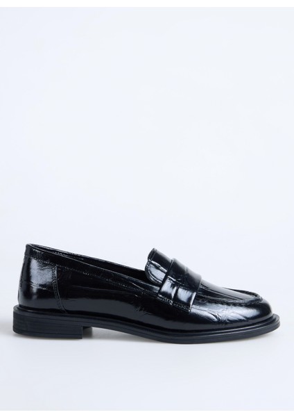 Siyah Kadın Loafer Z10132