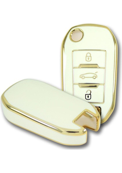 Corolla Avensis 3 Buton Sustalı Nano Anahtar Kılıfı - Mavi Tr fırsatları