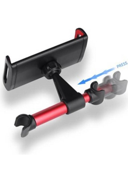 Araç Koltuk Başlığı Arkası 360 Derece Ipad Tablet Telefon Tutucu Beyaz Sünger indirimleri