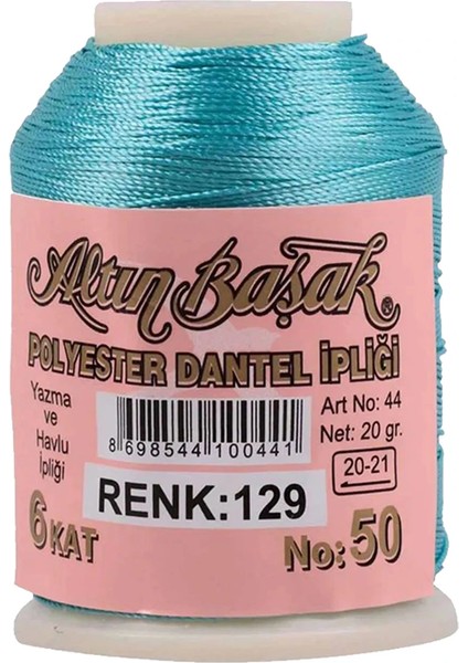 3 Adet Altınbaşak Oya ve Dantel İpi 20 gr - - No: 129 modelleri