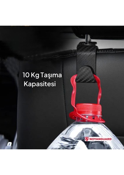 Araba Koltuk Arkası Askısı Karbonfiber 2'li Cn fırsatları