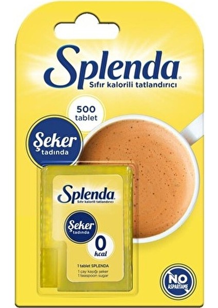 500 Tablet Şeker Yerine Kullanılabilen Kalorisi Olmayan Tatlandırıcı fiyatları
