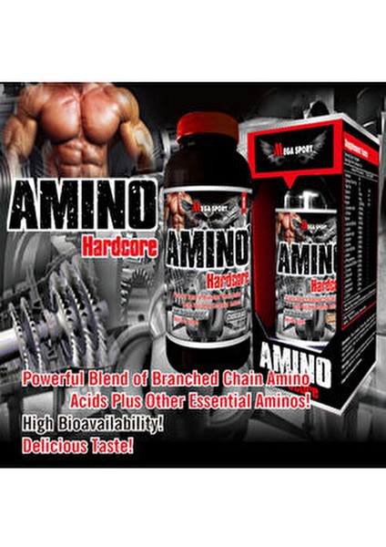 Amino Hardcore 325 Tablet Yüksek Biyoyararlanım ve Lezzetli Çikolata Aroması fırsatları