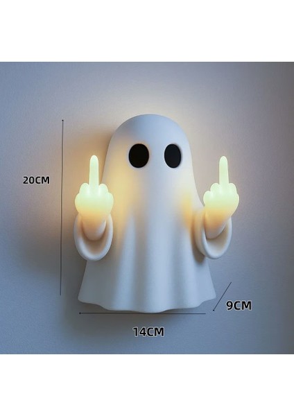 Middle Finger Tatlı Hayalet Cadılar Bayramı Hayalet Işıkları (Yurt Dışından) modelleri