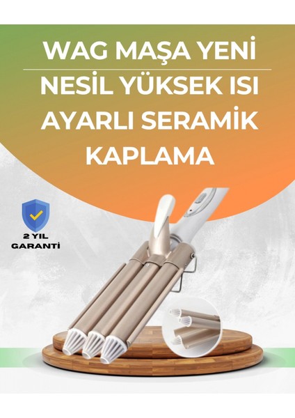 Her Saç Tipine Uygun, Hızlı Isınan Bukle Yapıcı – Evde Kuaför Kalitesinde Sonuç