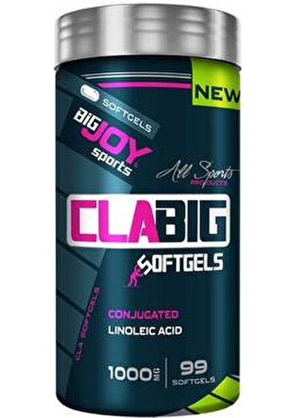 Clabig 1000 mg 99 Kapsül Konjuge Linoleik Asit İçeren Erkekler İçin modelleri