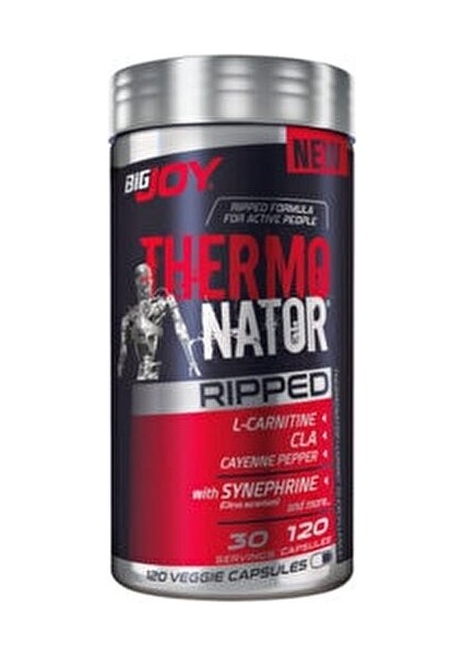 Thermonator Ripped Kapsül 120 Adet L-Carnitine ve CLA İçeren Sporcu Besini fiyatları