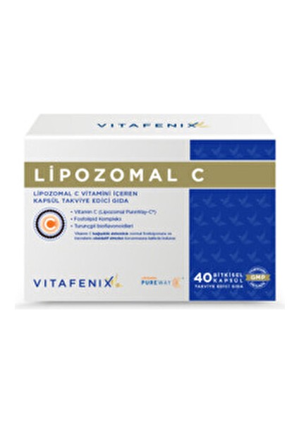 Lipozomal C Vitamini Yüksek Emilimli 40 Kapsül Ahududu Aromalı Takviye Gıda fiyatları