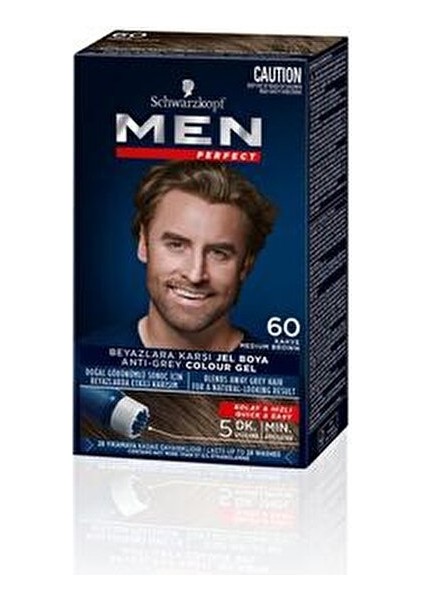 Men Perfect Kahve Saç Boyası 60 Tüp Kadınlar İçin 3 Adet Mükemmel Beyaz Kapatma modelleri
