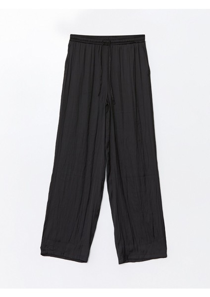 Yeni Sezon Beli Lastikli Saten Kadın Pantolon indirimleri