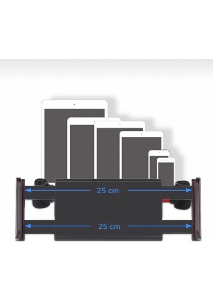 Araç Koltuk Başlığı Arkası 360 Derece Ipad Tablet Telefon Tutucu Turkuaz Sünger Cn fırsatları