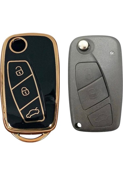 Hyundai Accent Sustalı Kumanda Kabı 3 Buton Suv Tipi HYN17 Uçlu (Sağ Kanal)