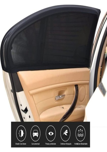 Araba Yan Cam Perdesi Oto Arka Perde Araç Güneşlik Gölgelik Bebek Çocuk Bebe Örtü Cam Çorabı Filmi indirimleri