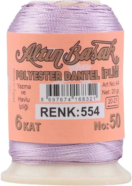 3 Adet Altınbaşak Oya ve Dantel Ipi 20 gr - - No: 554 modelleri