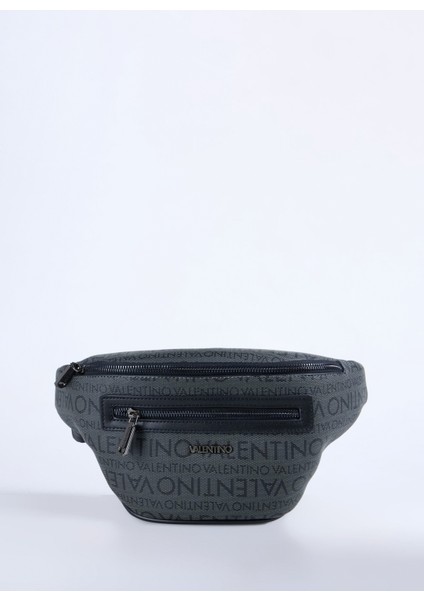 Gri - Siyah Erkek Bel Çantası Bıllıon