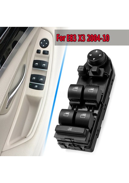 Bmw X3 E83 61313414355 Için Araba Camı Kaldırma Ayna Anahtarı Kontrolü (Yurt Dışından) fiyatları