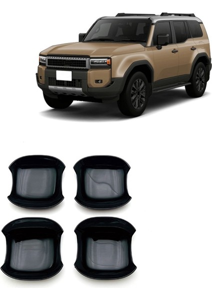 Toyota Land Cruiser 250 Prado LC250 2024 Aksesuarları Için Araç Dış Kapı Kolu Kapağı Kaplaması (Yurt Dışından) modelleri