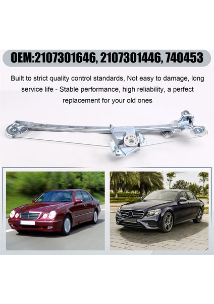 Mercedes-Benz W210 E320 E420 E430 Için Sağ Arka Cam Regülatörü (Yurt Dışından) indirimleri