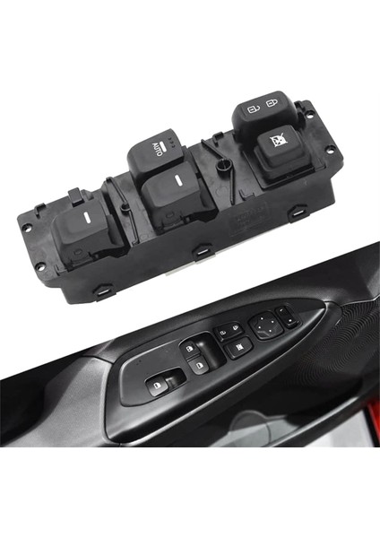 Hyundai Veloster 2011-2016 Lhd Kapı Camı Kaldırma Kontrol Anahtarı Için 93570-2V000 Araç Ön Sol Yan Cam Anahtarı Düğmesi (Yurt Dışından) indirimleri
