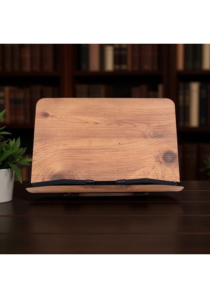 Ahşap Kitap Okuma Standı Masaüstü Ahşap Rahle modelleri