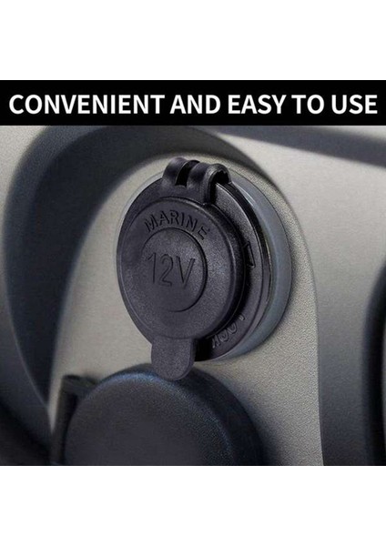 5 Adet 12V Güç Su Geçirmez Soket Araç Çakmak Soket Çakmak Adaptörü Deniz Atv Rv Motosiklet (Yurt Dışından) fiyatları