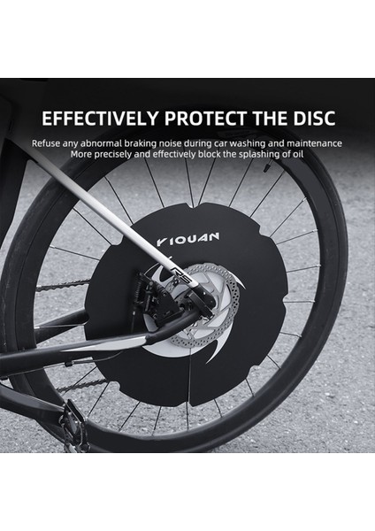 Yiquan Zehirli Bisiklet Yıkama Disk Fren Temizleme Koruma Kapağı Ultralight Yıkama Disk Guard Bisiklet Aksesuarları (Yurt Dışından) indirimleri