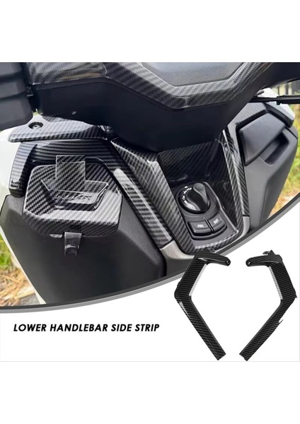 Motosiklet Gidonu Alt Yan Panel Kapak Yamaha Nmax 155 Için V3 2025 Kontak Anahtarı Yan Kapak Aksesuarları (Yurt Dışından) fırsatları