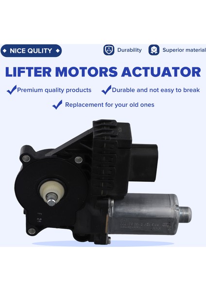 Ford Mondeo 2001-2007 Için Ön Cam Kaldırma Motoru Aktüatörü 1S7114A389AA 1S71-14A389-AA Sol (Yurt Dışından) fırsatları