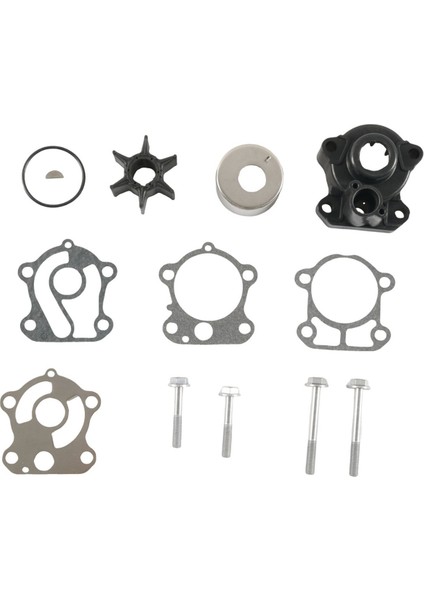 692-W0078-02 Su Pompası Çarkı Tamir Kiti Için Konut ile Yamaha Dıştan Takma 2 Zamanlı 60-90 Hp 18-3370 692-W0078 (Yurt Dışından)