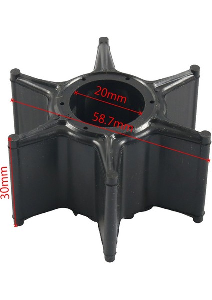 692-W0078-02 Su Pompası Çarkı Tamir Kiti Için Konut ile Yamaha Dıştan Takma 2 Zamanlı 60-90 Hp 18-3370 692-W0078 (Yurt Dışından) fırsatları