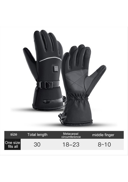 Kış Akıllı Elektrikli Isıtma Eldivenleri Rüzgar Geçirmez Sıcak Su Geçirmez Dokunmatik Ekran Açık Bisiklet ve Kayak Eldivenleri (Yurt Dışından) indirimleri