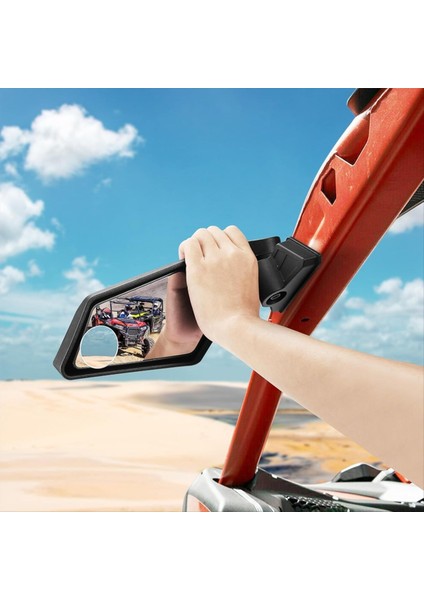 Utv Motosiklet Dikiz Aynası Yan Görüş Aynası Geri Ayna Bombardier Can-Am Maverick X3 Max 2017-2021 (Yurt Dışından) modelleri