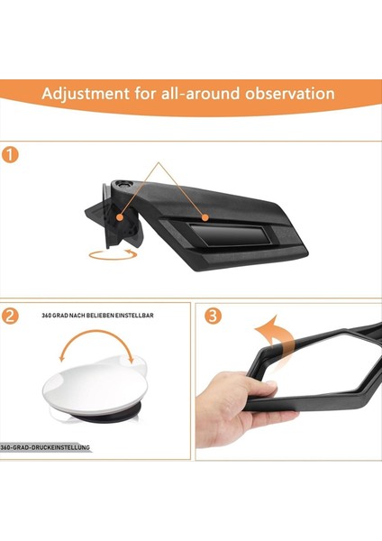 Utv Motosiklet Dikiz Aynası Yan Görüş Aynası Geri Ayna Bombardier Can-Am Maverick X3 Max 2017-2021 (Yurt Dışından) fırsatları