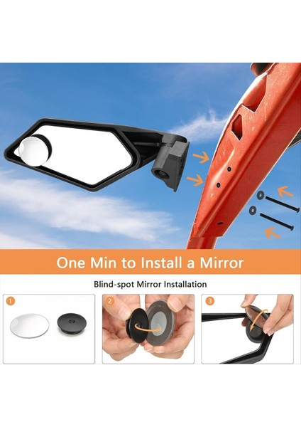 Utv Motosiklet Dikiz Aynası Yan Görüş Aynası Geri Ayna Bombardier Can-Am Maverick X3 Max 2017-2021 (Yurt Dışından) indirimleri