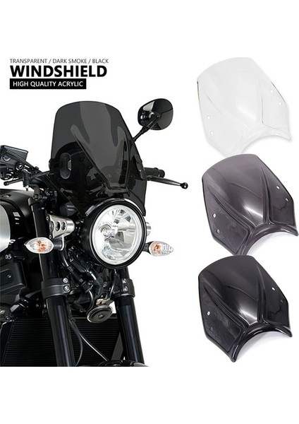 Motosiklet Cam Cam Saptırıcı Braketi ile Yamaha Xsr 900 XSR900 XSR700 XSR700 2016 - (Siyah) (Yurt Dışından) modelleri