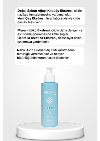 Çift Etkili Yüz ve Makyaj Temizleyici Yaşlanma Karşıtı Krem 150 ml Tüm Cilt Tipleri İçin