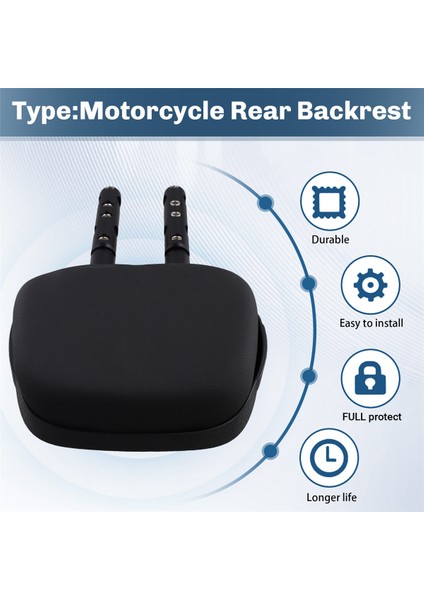 Vespa Sprint Primavera 150 Aksesuarları Için Modifiye Edilmiş Motosiklet Arka Sırt Desteği Braketi Bagaj Rafı Siyah (Yurt Dışından) fırsatları