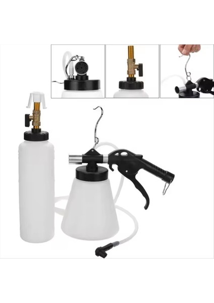 1l 0.75 L Araba Fren Hava Alma Hidrolik Pompalama Sıvısı Pompa Kiti Yağ Değişimi Tahliye Tankı Tüpler Tamir Aracı Kamyon Aksesuarları (Yurt Dışından) fiyatları
