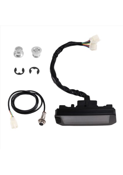 Motosiklet/elektrikli Scooter Denetleyicisi Için LCD Ekran Gösterge Hız Göstergesi (Yurt Dışından)