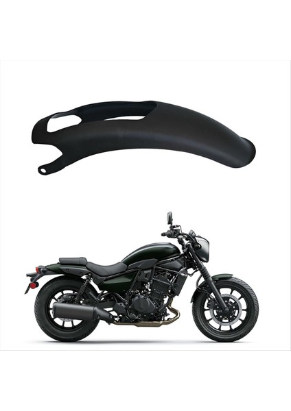 Motosiklet Ön Tekerlek Uzatma Çamurluk Çamurluk Splash Guard Aksesuarları Kawasaki Eliminator 500 2023+ (Yurt Dışından) indirimleri